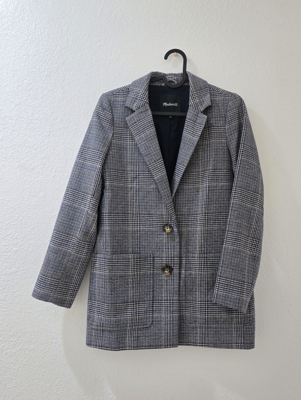 MADEWELL STRIPED BLAZER XXS
